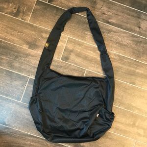 Vine Street Market Large Mesh Athletic Bag Black